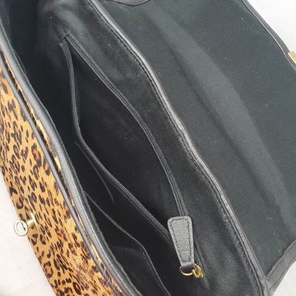 Fossil Memoir Cheetah Leather Crossbody Bag - Picture 4 of 17